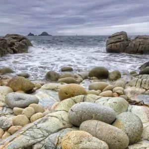 Granite Boulders, Porthnanven Granite Boulders, Porthnanven