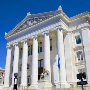 Granite Columns Print of New Haven Superior Court Building Granite Columns Print of New Haven Superior Court Building