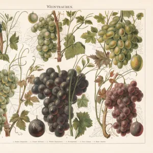 Grapes, chromolithograph, published in 1897