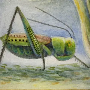 Grasshopper Print by Natsuo Ikegami Grasshopper Print by Natsuo Ikegami