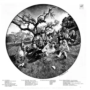 Grateful Dead Aoxomoxoa Album Back Cover Print