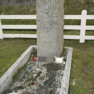 South Georgia Island Print of Shackleton's Grave South Georgia Island Print of Shackleton's Grave