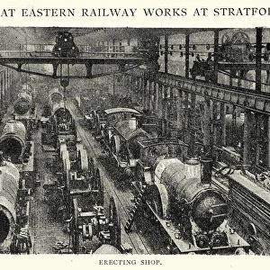 Great Eastern Railway Works at Stratford, 1892