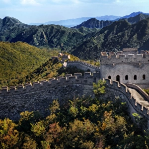 The Great Wall Of China At Mutianyu, Huairou County, Northeast of Central Beijing, China