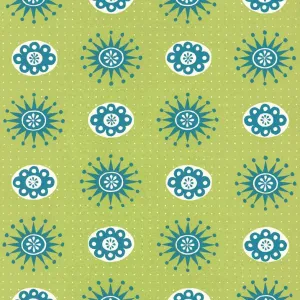 Green Floral Pattern Green Floral Pattern
