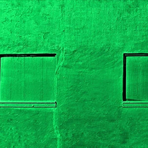 Green Shiny Wall