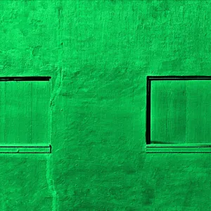 Green Shiny Wall