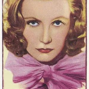 Greta Garbo, Signed Portraits of Famous Stars, collectible Gallaher cigarette card, 1935 Greta Garbo, Signed Portraits of Famous Stars, collectible Gallaher cigarette card, 1935