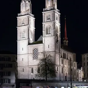 Grossmunster at Night Grossmunster at Night