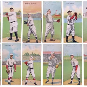 1911 Mecca Cigarette Cards Print: Baseball Legends. Art Prints, Posters &  Puzzles from Fine Art Storehouse