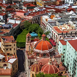 Guanajuato City and Church