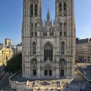 Gudula Brussels Cathedral Print