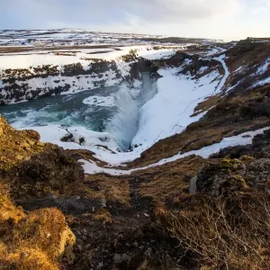 Gullfoss falls Gullfoss falls