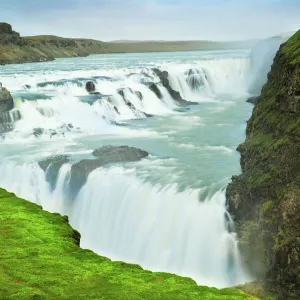 Magical Waterfalls Framed Print Collection: Gullfoss Waterfall, Iceland