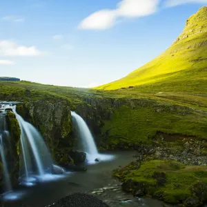 Cascada de Gullfoss, Islandia. Cascada de Gullfoss, Islandia.