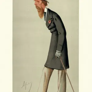 the Gulls friend, Christopher Sykes, Vanity fair caricature the Gulls friend, Christopher Sykes, Vanity fair caricature