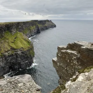 Hags Head, Cliffs of Moher, County Clare, Ireland, Europe Hags Head, Cliffs of Moher, County Clare, Ireland, Europe