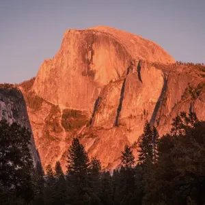 Half Dome at Sunset Half Dome at Sunset