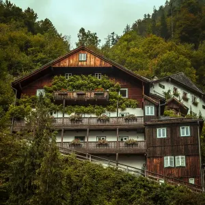 Hallstatt Village Print Hallstatt Village Print