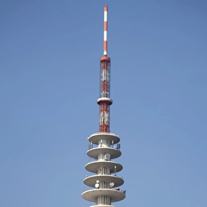 Hamburg TV Tower, Heinrich-Hertz-Turm, radio telecommunication tower, Hamburg, Germany