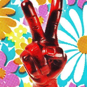Hand Giving Peace Symbol