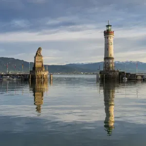 Lindau Harbour Print Lindau Harbour Print