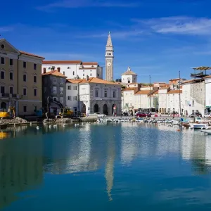 Harbour, Piran, Adriatic Sea, Slovenia Harbour, Piran, Adriatic Sea, Slovenia