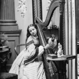 A Harpist A Harpist
