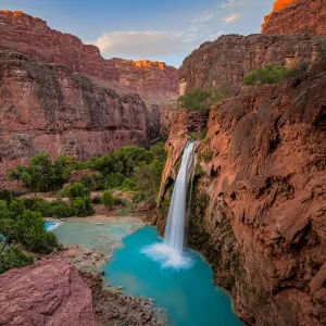 Havasu Falls before Sunset