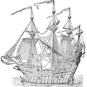 Henry Grace A Dieu (Great Harry), Flagship of Henry VIIIs Naval Fleet - 16th Century