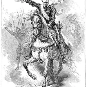 Henry IV King of England portrait illustration 1882