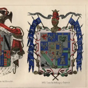 Heraldry, Coats of Arms of Spain, 19th Century