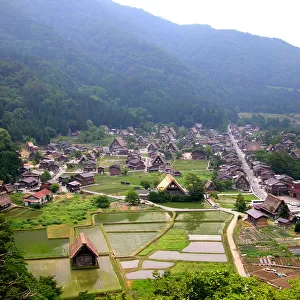 Heritage site of Shirakawa in Japan