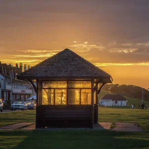 Herne Bay. Kent sunset