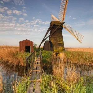 Windmühle Herringfleet Brücke
