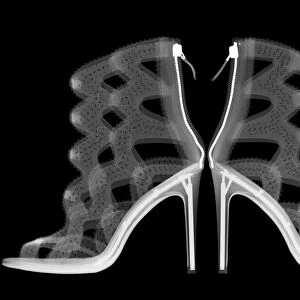 High heel shoes, X-ray
