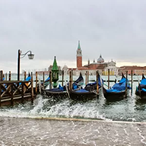 High tide on the Venetian Lagoon