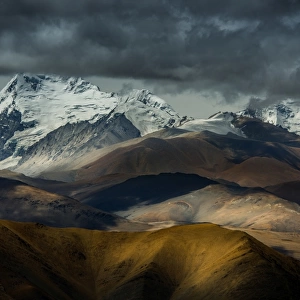 Himalaya range over La-lung la pass