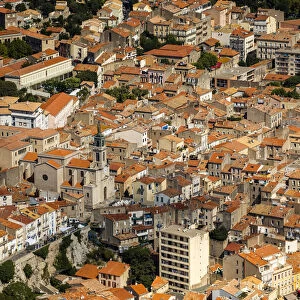 Historic centre with the church Eglise Saint Louis, Sete, Languedoc-Roussillon, France