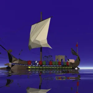 Historic Sailing Boat Print