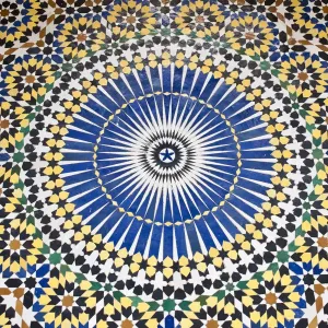The historical city of Fes, Morocco