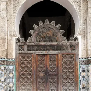 The historical city of Fes, Morocco
