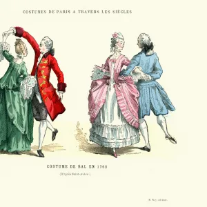 Fashion Trends Through Time Photo Mug Collection: 17th & 18th Century Costumes