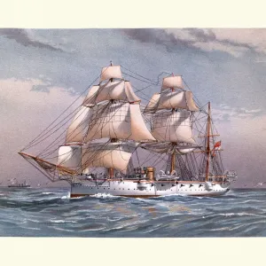 HMS Calliope (1884), third-class cruiser warship of Victorian Royal Navy HMS Calliope (1884), third-class cruiser warship of Victorian Royal Navy