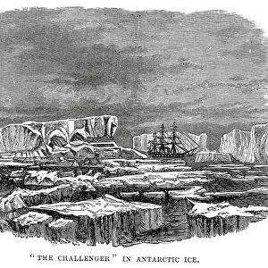 HMS Challenger Antarctic Ice