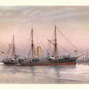 HMS Mohawk, Archer-class torpedo cruiser of the Royal Navy, 19th Century HMS Mohawk, Archer-class torpedo cruiser of the Royal Navy, 19th Century