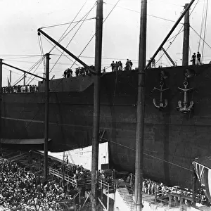 HMS Queen Elizabeth Launch 1913