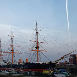 HMS Warrior at Sunrise HMS Warrior at Sunrise
