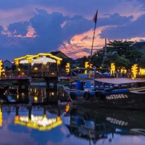 Hoi An Ancient Town at dusk Hoi An Ancient Town at dusk