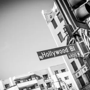 Hollywood Boulevard Sign Hollywood Boulevard Sign